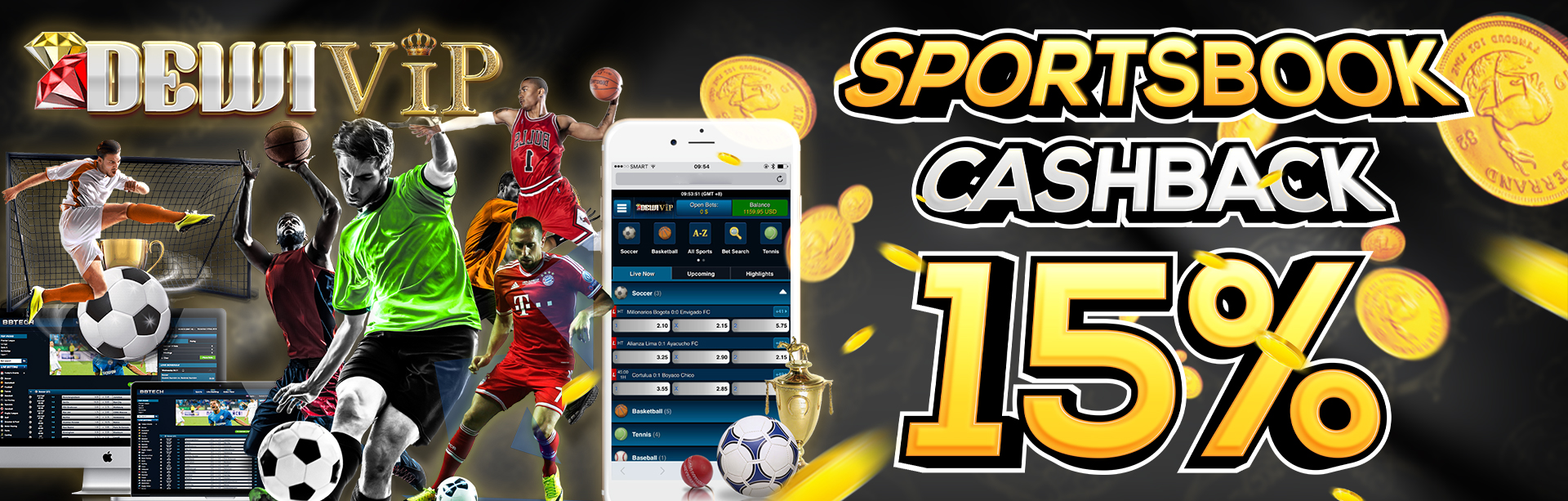 PROMO CASHBACK SPORTSBOOK DEWIVIP