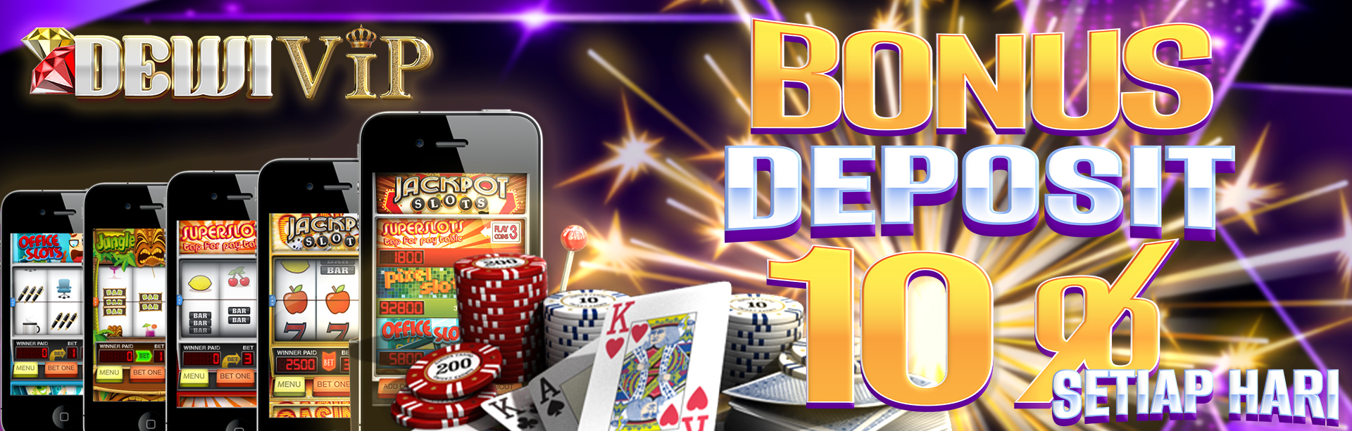 BONUS HARIAN DEPOSIT DEWIVIP